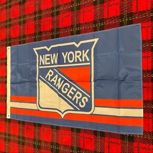 Brand new New York Rangers banner flag